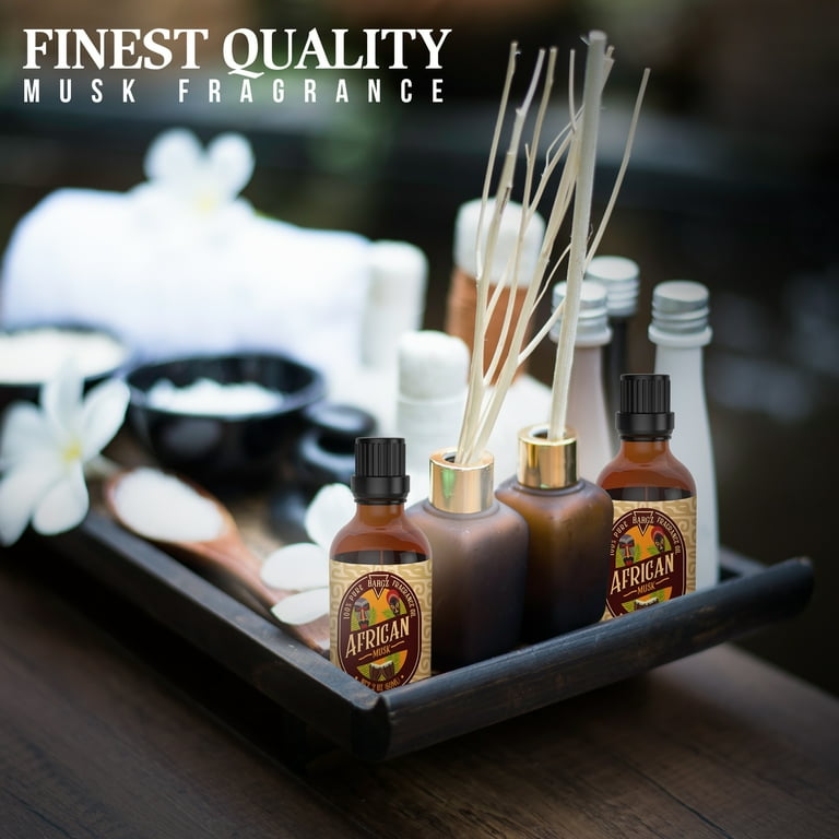 Bargz African Musk Fragrance Oil Roll Bottle- Brown Color Bottle