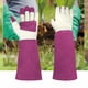thumbnail image 3 of Guantes largos de jardinería hechos de piel sintética resistente al desgaste y al calor., 3 of 6