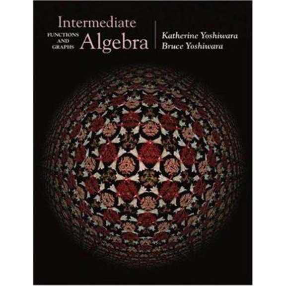 Pre-Owned Intermediate Algebra: Functions and Graphs (with CD-ROM, BCA/iLrn™ Tutorial, and InfoTrac) (Available Titles CengageNOW) (Paperback) 053435825X 9780534358259
