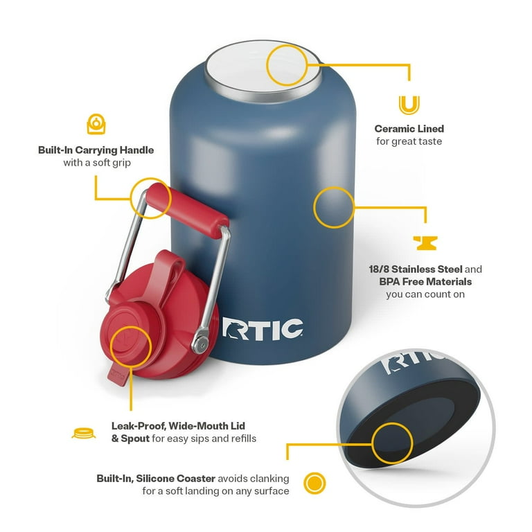 RTIC Water Jug Lid Improved Jug Lid For RTIC Half Gallon And One