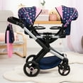 thumbnail image 2 of Bayer Design Adjustable Doll Stroller with Matching Handbag, 2 of 7