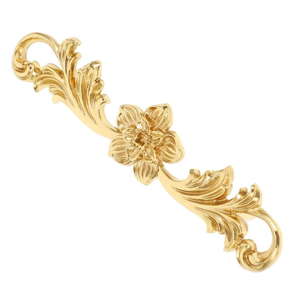 Raindrops Modern Golden Brass Cabinet Knob for Home Use with Creative Shape and Delicate Appearance 1 Inch