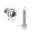 thumbnail image 2 of #8-32x7/8" Hex Socket Bolts 304 Stainless Steel Polished 25 Pack, 2 of 5