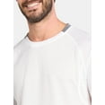 thumbnail image 3 of Athletic Works Men's and Big Men's Mixed Media Tee, Sizes XS-5XL, 3 of 5