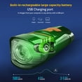 thumbnail image 2 of Bike Light USB Rechargeable Cycling Headlight with 120dB Horn 4 Lighting Modes Waterproof Bicycle Front, 2 of 8