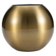 thumbnail image 5 of HAMPPLIES 1Set Tabletop Ornament Spherical Stainless Steel Indoor Vase 11.8X5.5X4.7In, 5 of 8