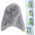 thumbnail image 2 of Shisuyan Nests For Parakeets Parrot Sleeping Hut Plush Light Grey 1Pcs 6.3x4.7in, 2 of 8