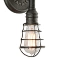 thumbnail image 2 of Troy Lighting B3812 Conduit 2 Light Industrial Wall Sconce - Silver, 2 of 7