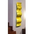 thumbnail image 4 of Statements2000 Modern Metal Wall Art Hanging Sculpture Yellow Accent Decor by Jon Allen - Sol Wave, 4 of 8