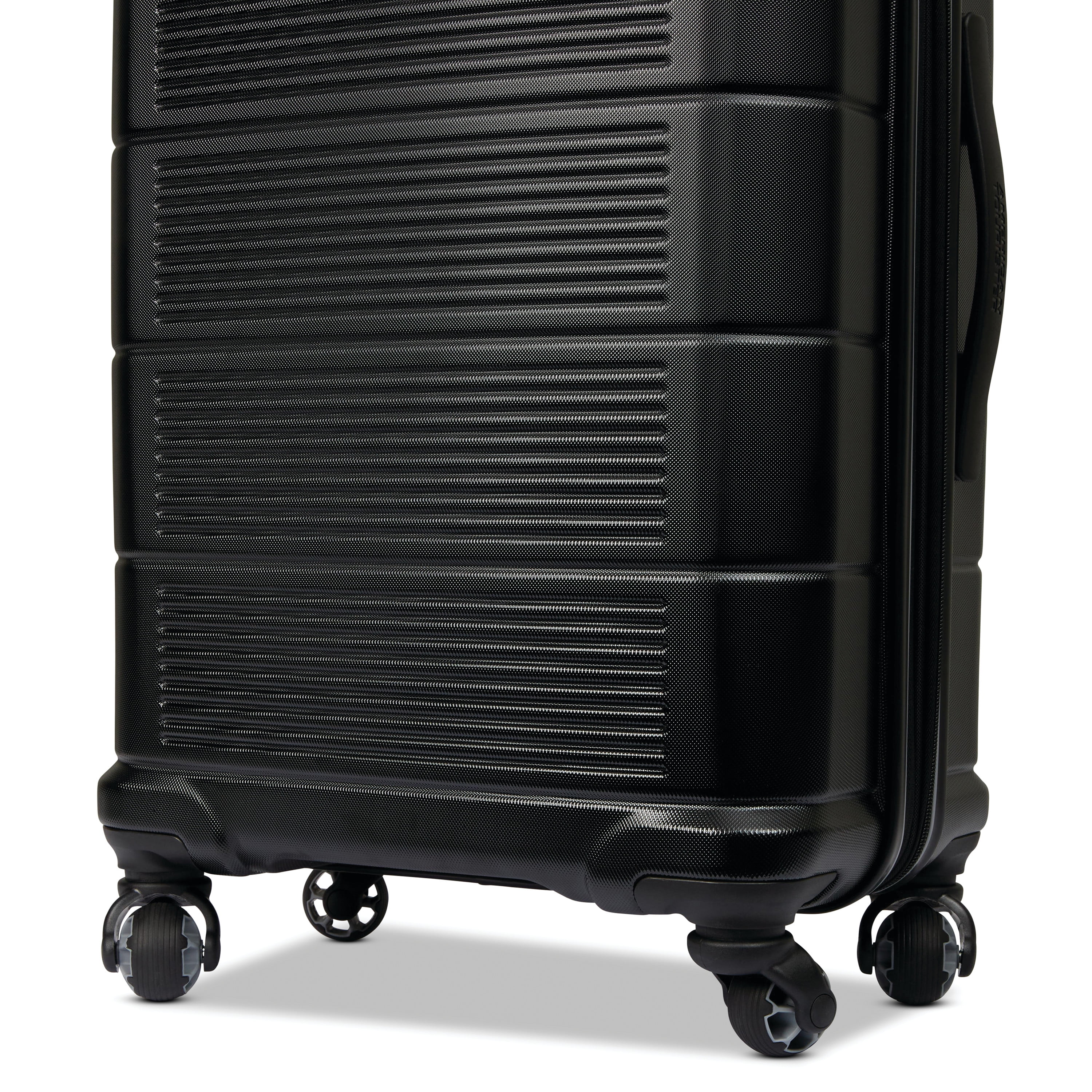 American Tourister Stratum 2.0 20 Hardside Carry-on Spinner Luggage One  Piece - Jet Black 