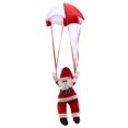 thumbnail image 5 of Muñeco de Navidad Paracaídas Papá Noel Muñeco de nieve Decoraciones de techo para el hogar Adornos colgantes para centro comercial de Navidad de Año Nuevo, 5 of 5