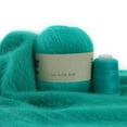 thumbnail image 1 of Bufandas Mano Hilado Hilado Bola Sistema Sombrero Calcetines Ganchillo Hilo Kit 2 Strand Winter Winting Supplies Accesorio Accesorio Green 50G 20G Yuarrent HA010947-34, 1 of 6