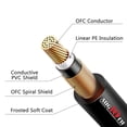 thumbnail image 2 of Cable de conexión para guitarra Augioth PS40 de 30 cm Performance, paquete de 2, 2 of 8