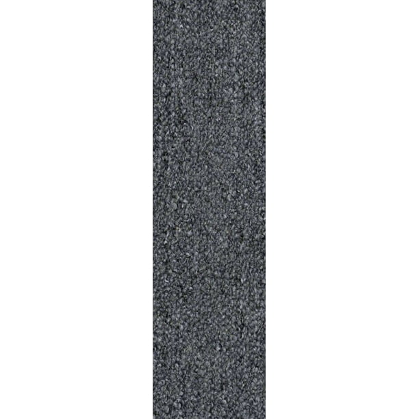 Home Queen Indoor Outdoor Commercial Runner Area Rug Grey 3'6" x 32