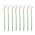 thumbnail image 1 of Ramo de flores artificiales de PU - Látex, 34cm largo, para centros de mesa con florero, decoración de hogar, boda, 1 of 8