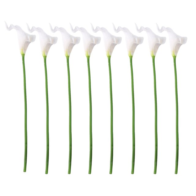 Ramo de flores artificiales de PU - Látex, 34cm largo, para centros de mesa con florero, decoración de hogar, boda
