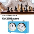 thumbnail image 3 of Reloj De Ajedrez Profesional De Cuerda Con Diales Grandes Fáciles De Leer Mecanismo Multifuncional Reloj De Ajedrez Analógico Portátil Temporizador De Ajedrez Mecánico Vintage, 3 of 7