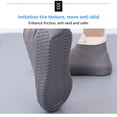 thumbnail image 2 of Hovilon Offres Couvre-Chaussures Imperméables, Surchaussures en Silicone pour la Pluie, Couvre-Chaussures Réutilisables pour Hommes Femmes, Protecteurs de Chaussures Antidérapants Extérieurs, Gris-m, 2 of 4