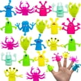 thumbnail image 1 of Finger Puppets Toys Quiuttnqn, divertido monstruo colorido x20, 1 of 7