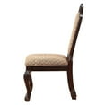 thumbnail image 4 of ACME Chateau De Ville Side Chair (Set-2) in Fabric & Espresso, 4 of 7