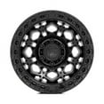 thumbnail image 3 of Fuel D786 Unit 17X9 6X139.7 -12Et 106.1Cb Matte Black With Matte Black Ring Wheel, 3 of 3