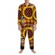 thumbnail image 3 of Balery Sunflower Gnomes and Bees Pijama para Hombre de Dos Piezas con Manga Larga, Conjunto de Dormir y Descanso Suave con Bolsillos-X-Large, 3 of 7
