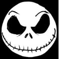 thumbnail image 2 of Junior's The Nightmare Before Christmas Jack Skellington Portrait Graphic Tee Black X Large, 2 of 3