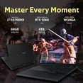 thumbnail image 3 of Lenovo Legion 5 15.1" WQXGA 165Hz Gaming Laptop, Intel i7-14700HX, GeForce RTX 5060 8GB GDDR7, 64GB DDR5, 4TB SSD, Backlit Keyboard, 5.0MP Camera, Wi-Fi 7, Win 11 Pro, Black, 512GB Docking Station, 3 of 9