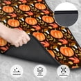 thumbnail image 3 of Salouo Autumn Pumpkin for Car Floor Mat Set of 4–Car Carpet Mats - Car Mats with Anti-Slip Backing & Driver Heel Pad Universal Fit for Cars, Trucks, SUVs, and Vans, 3 of 6