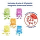 thumbnail image 2 of Magnetic Letters hand2mind Rainbow, minúscula para niños (juego de 6), 2 of 5