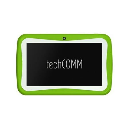 TechComm M3 7? 8GB Android 5.1 HD Touch Screen Brightly Colored Tablet for Children with Rubber Edges for Tighter Grip, Dual Camera, WiFi and Bluetooth