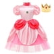 thumbnail image 1 of Vestido de princesa Peach Cosplay para niñas, disfraz de juego, Halloween ix, trajes de escenario, ropa de carnaval para niños zhangyuxiang unisex, 1 of 2
