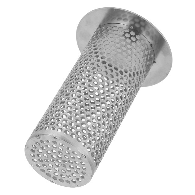 Sink Strainer Stainless Steel Drain Protector High Temperature Resistant Corrosion Resistance Restaurant For Home Cafe Kitchen Inner Diameter 4.2cm Height 10cm Outer Diameter 6.5cm