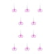 thumbnail image 2 of Minnieouse Pinzas para cutículas de uñas, tijeras de acero inoxidable, herramienta de corte resistente al desgaste para galvanoplastia, pinzas para el Rosa degradado 10piezas Minnieouse CBP288382, 2 of 4