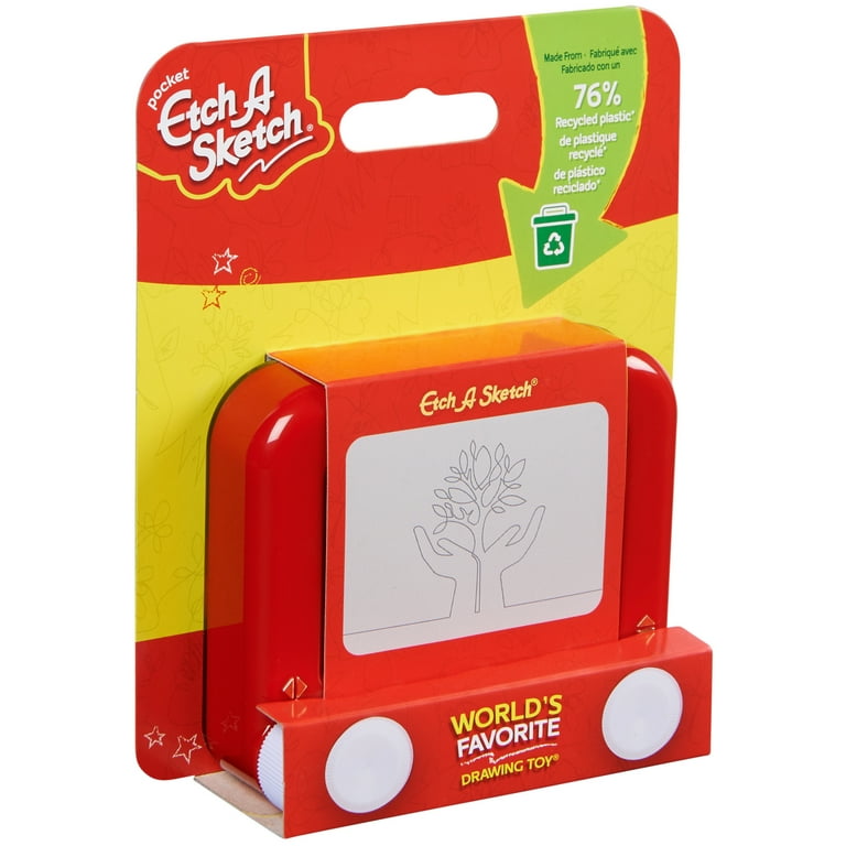 Etch A Sketch Pocket Sustainable Version Walmart