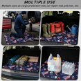 thumbnail image 3 of XYZCANDO USA Flags Printed Trunk Mat 29" x 39", Waterproof Durable Trunk Carpet, Easy Install Non-Slip Cargo Liner for SUVs, Sedans and Trucks, 3 of 7