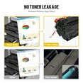 thumbnail image 6 of Toner Bank 4-Pack Compatible Toner Cartridge for HP CF450A CF451A CF452A CF453A 655A Color LaserJet Enterprise M652dn M652n M653dn (Black Cyan Yellow Magenta), 6 of 8
