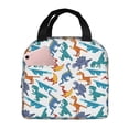 thumbnail image 1 of Disketp Block Dinosaur Bolsa Térmica para Almuerzo para Hombre y Mujer, Ideal para Trabajo, Senderismo y Picnic, 1 of 8