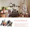 thumbnail image 4 of QualitChoice 10Pcs Xmas Miniature House Decorations Village Figurines Scene Landscape LED Multistyle Snow Houses Home Party Gift, 4 of 6