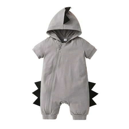 

Clothes Jumpsuit Toddler Girls Boys Jumpsuit Playsuit Romper Baby Dinosaur Hooded Boys Romper Jumpsuit Baby Clothes