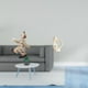thumbnail image 2 of Figura de , escultura de resina, estatua abstracta, adorno de mesa, diseño artístico único con detalles creativos, ideal para la oficina, el dor, 2 of 8