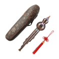 thumbnail image 2 of Thinsony Hulusi Flute Ethnic Musical Instrument Traditional for Beginner Music Lover b flat key 42cm, 2 of 6