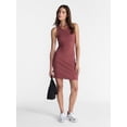 thumbnail image 3 of Avia Women's Ruched Ribbed Dress, Sizes XS-XXXL, 3 of 6
