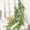 White, variant on Gallickan Artificial Christmas Garland, 9 Ft Norfolk Pine Greenery Decor, Fake Green Garlands for Table Mantle Wall, Indoor Outdoor Winter Holiday Decoration, White