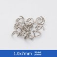 thumbnail image 1 of Accesorios de joyería, accesorios de anillo abierto, material de anillo de conexión, hardware circular de hierro, anillo pequeño, anillo abierto en C, 1 of 6