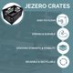 thumbnail image 4 of Caja de leche JEZERO para almacenamiento doméstico, paquete de 3, negra, 4 of 6