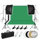 thumbnail image 1 of Kit de fotografía Andoer Professional Studio Photography Light Kit Incluye 50 * 70cm Softboxes * 2 / 135W 5500K Bombillas * 2 / Soporte de luz de 2M * 2/1 * Juego de soporte de fondo / 3 * Fondos (bla Andoer Kit de fotografía, 1 of 7