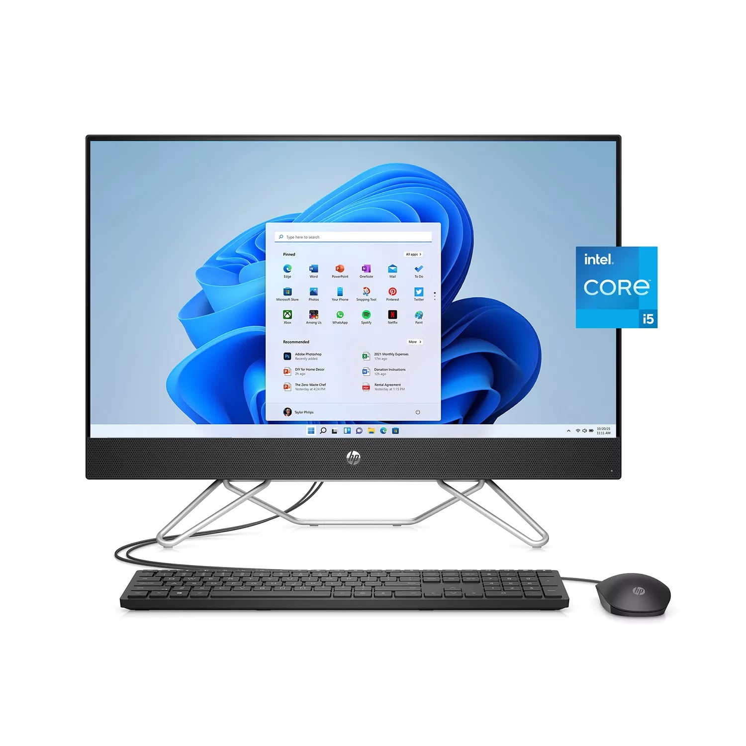HP 27" AllinOne Desktop PC 27cb1027c 12th Generation Intel Core i5