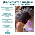 thumbnail image 4 of Muslera Compresiva para Cuádriceps e Isquiotibiales - Soporte Deportivo Elástico Antideslizante para Hombre y Mujer - Alivio de Dolor, Rotura de Fibras y Recuperación Muscular (1 pza), 4 of 10