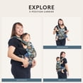 thumbnail image 4 of Portabebés Tula Explore Mesh Daisy Chain 3.2 — 20.4 kg, 4 of 8